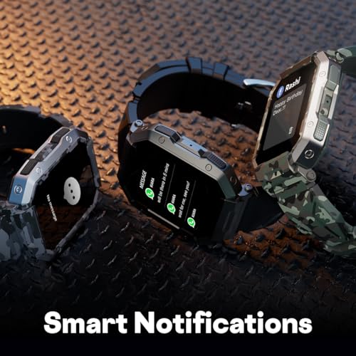 Fire-Boltt Cobra Smart Watch 1.78" Always-On AMOLED Display, Army Grade Strong Build, Bluetooth Calling with 123 Sports Modes, 60 Hz Refresh Rate, IP68 Rating - Image 10