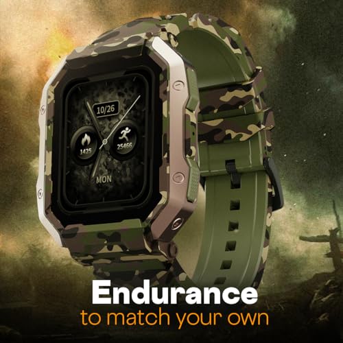 Fire-Boltt Cobra Smart Watch 1.78" Always-On AMOLED Display, Army Grade Strong Build, Bluetooth Calling with 123 Sports Modes, 60 Hz Refresh Rate, IP68 Rating - Image 12