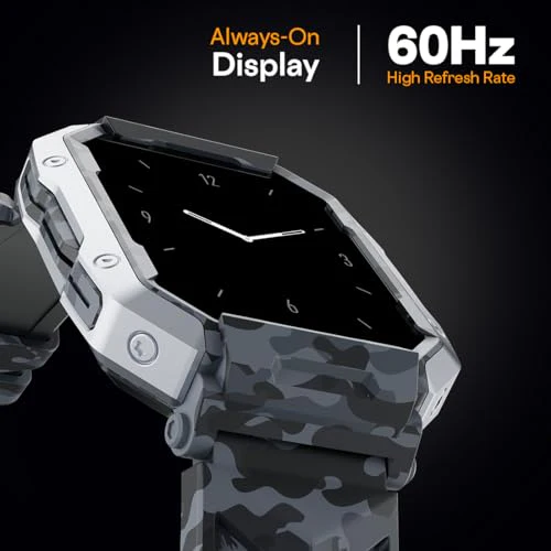 Fire-Boltt Cobra Smart Watch 1.78" Always-On AMOLED Display, Army Grade Strong Build, Bluetooth Calling with 123 Sports Modes, 60 Hz Refresh Rate, IP68 Rating - Image 4