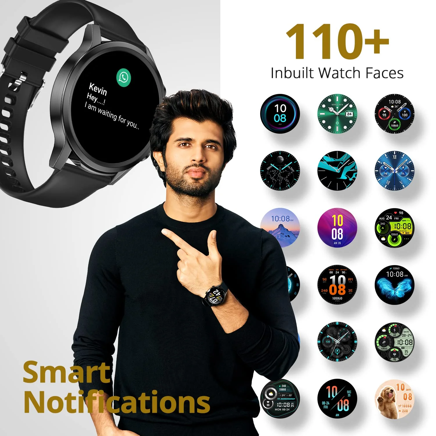 Fire-Boltt Infinity 1.6" Round Display Smart Watch - Image 4
