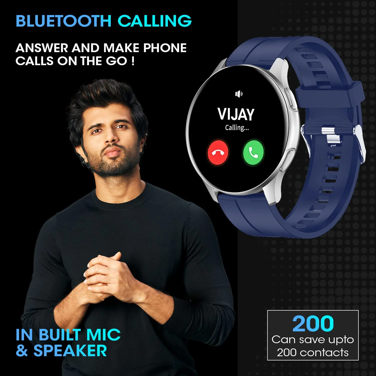 Fire-Boltt INVINCIBLE 1.39" (3.53cm) AMOLED 454x454 Bluetooth Calling Smartwatch - Image 4