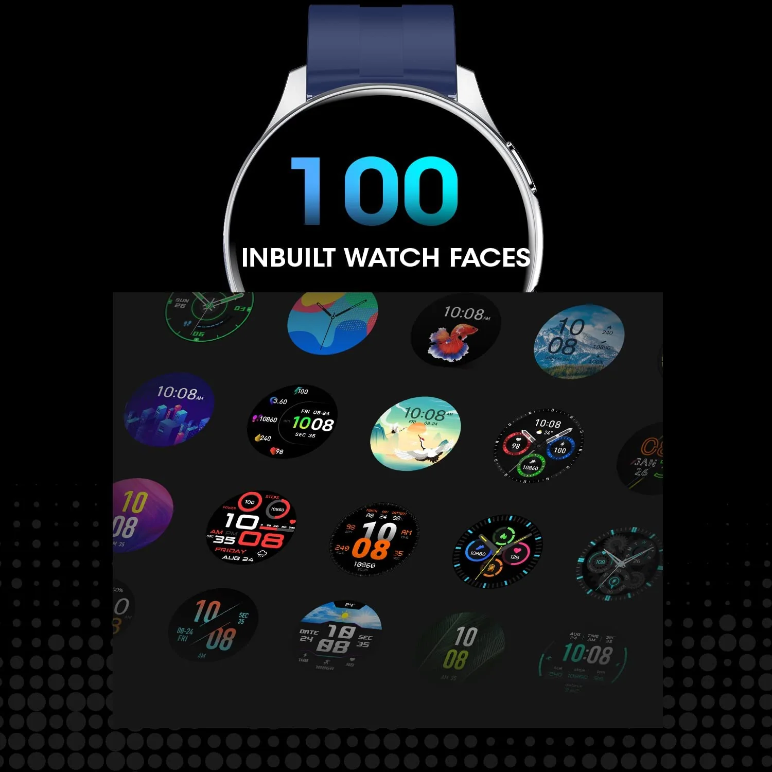 Fire-Boltt INVINCIBLE 1.39" (3.53cm) AMOLED 454x454 Bluetooth Calling Smartwatch - Image 5