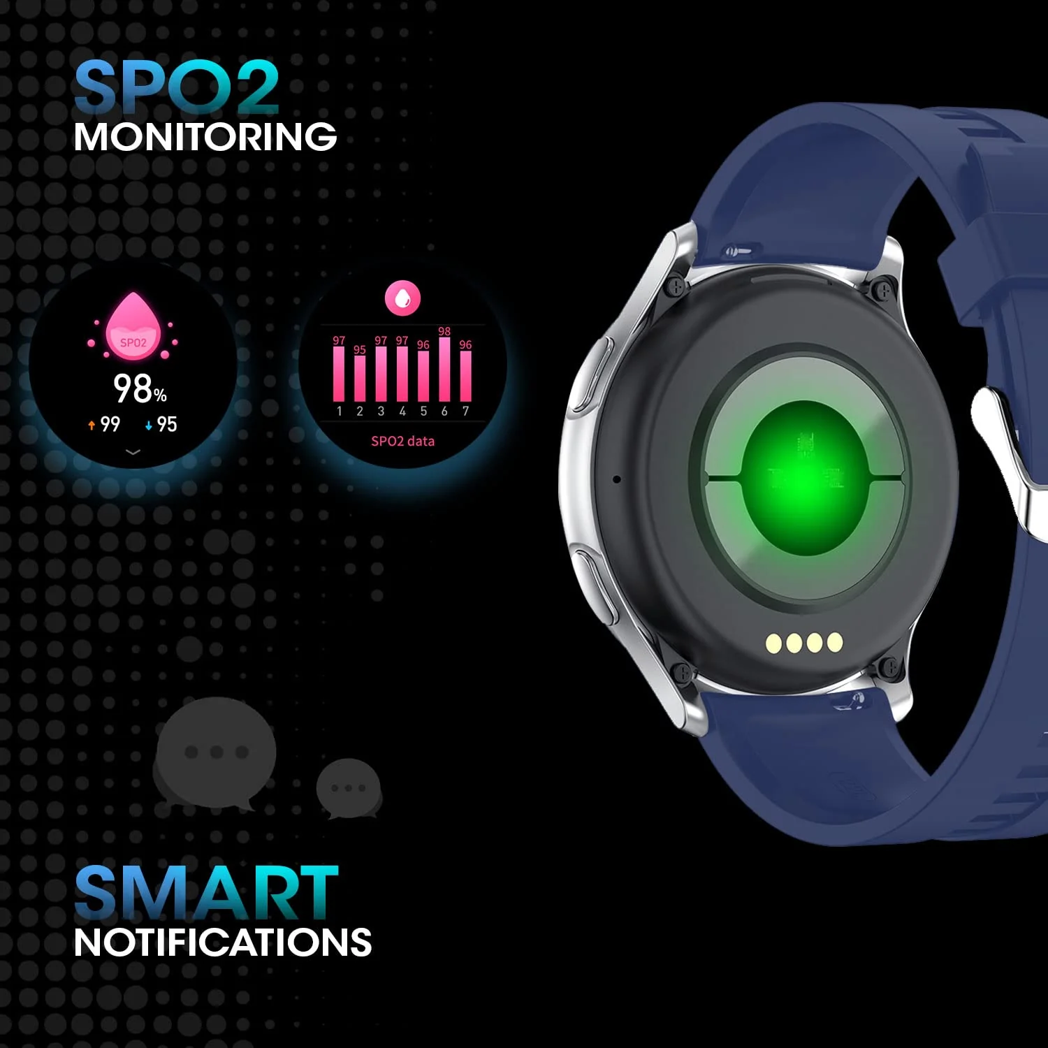 Fire-Boltt INVINCIBLE 1.39" (3.53cm) AMOLED 454x454 Bluetooth Calling Smartwatch - Image 8