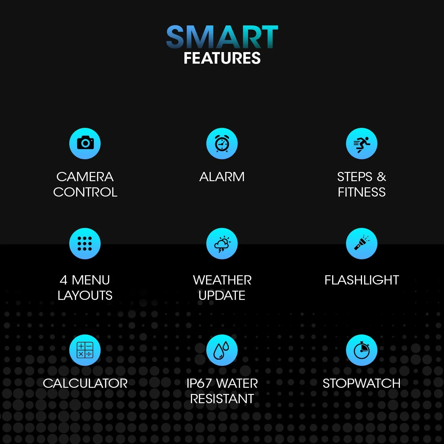 Fire-Boltt INVINCIBLE 1.39" (3.53cm) AMOLED 454x454 Bluetooth Calling Smartwatch - Image 9