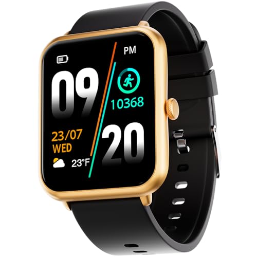Fire-Boltt Ninja Call Pro Bluetooth Calling Smart Watch,1.69” HD Display,AI Outfit Watch Face, 2 Looks in 1 Watch, Extra Straps at ₹99, 120+ Sports Modes, Smartwatch for Men & Women (Gold Black) - Image 14