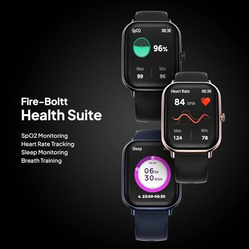 Fire-Boltt Ninja Call Pro Max Bluetooth Calling Smart Watch, 2.01" HD Display, 120+ Sports Modes, Health Suite, AI Voice Assistance, SpO2 & Heart Rate Monitor Smartwatch for Men & Women - Image 10