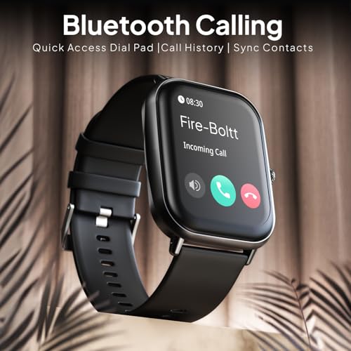Fire-Boltt Ninja Call Pro Max Bluetooth Calling Smart Watch, 2.01" HD Display, 120+ Sports Modes, Health Suite, AI Voice Assistance, SpO2 & Heart Rate Monitor Smartwatch for Men & Women - Image 6