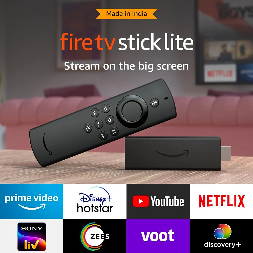 Fire TV Stick Lite with Alexa Voice Remote Lite | Stream HD Quality Video | No power and volume buttons - Image 2