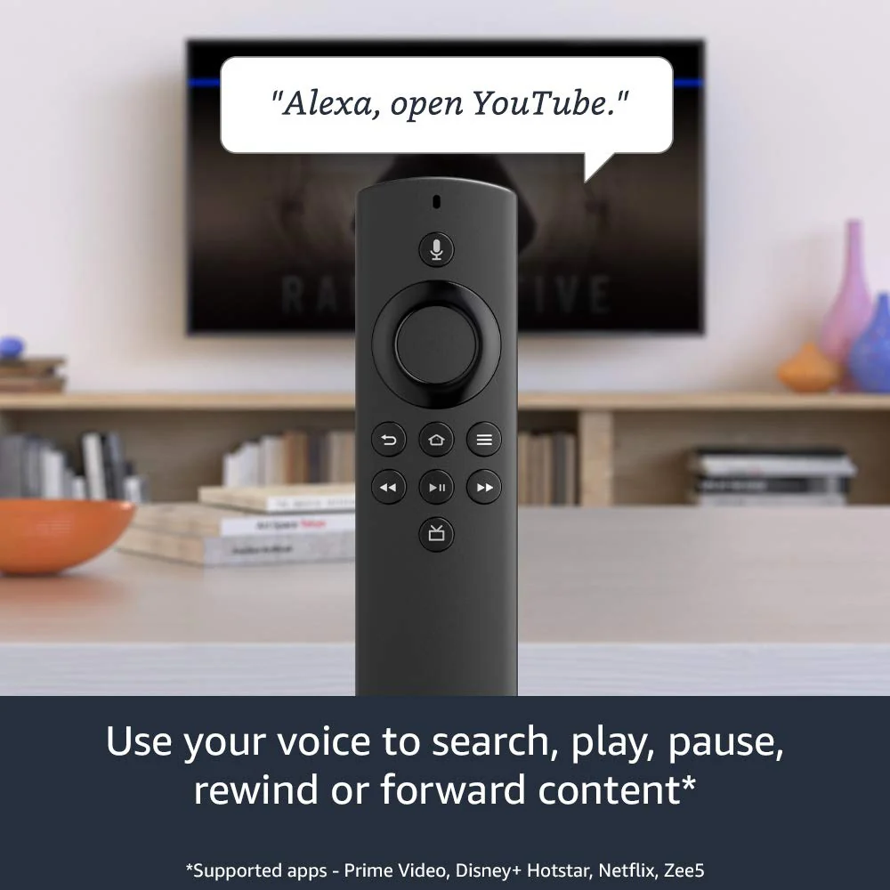 Fire TV Stick Lite with Alexa Voice Remote Lite | Stream HD Quality Video | No power and volume buttons - Image 3