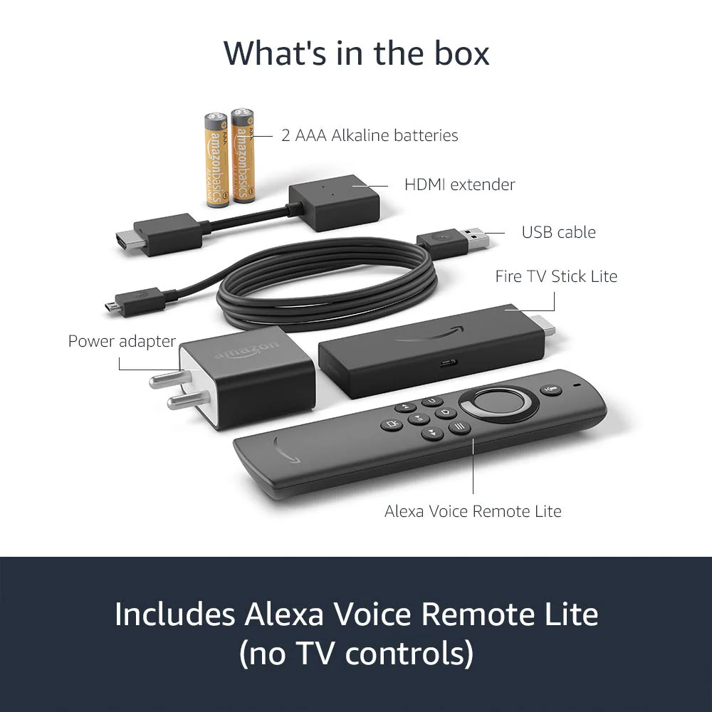 Fire TV Stick Lite with Alexa Voice Remote Lite | Stream HD Quality Video | No power and volume buttons - Image 6