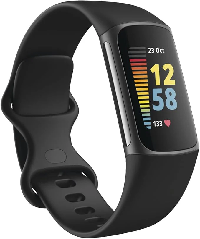 Fitbit Charge 5 Advanced Health & Fitness Tracker with Built-in GPS, Stress Management, Sleep Tools, 24/7 Heart Rate, SpO2 & More, One Size (S & L Bands Included) - Image 7