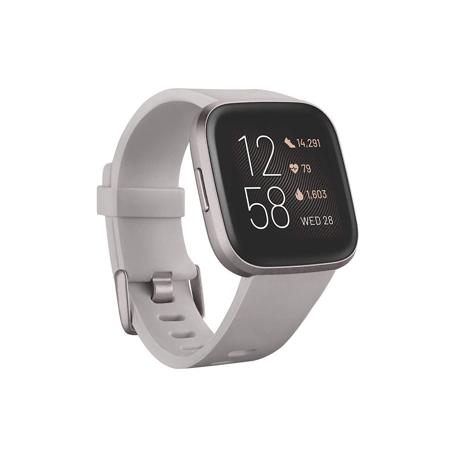 Fitbit Versa 2 FB507BKBK Health & Fitness Smartwatch (S & L Bands Included) - Image 10