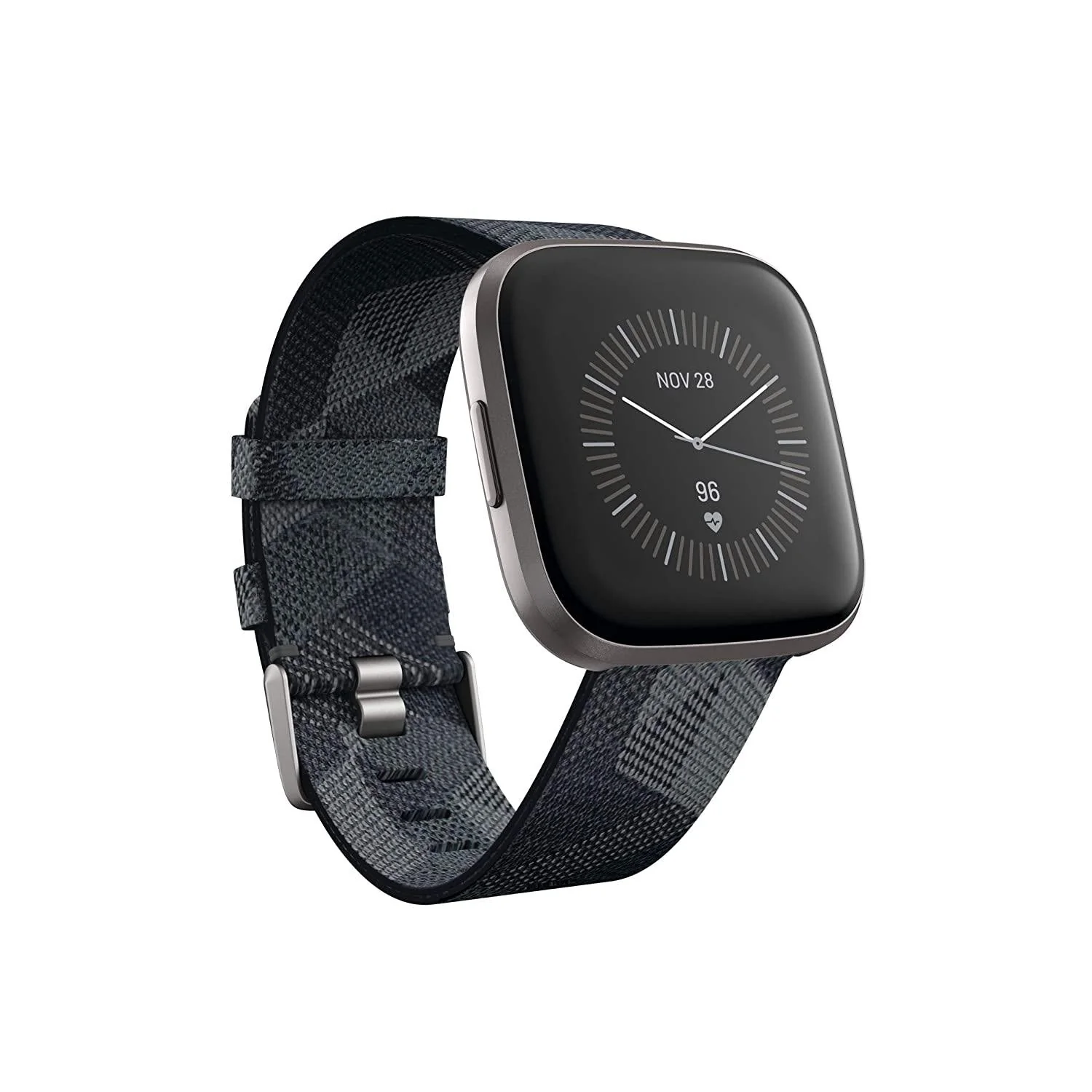 Fitbit Versa 2 FB507BKBK Health & Fitness Smartwatch (S & L Bands Included) - Image 11