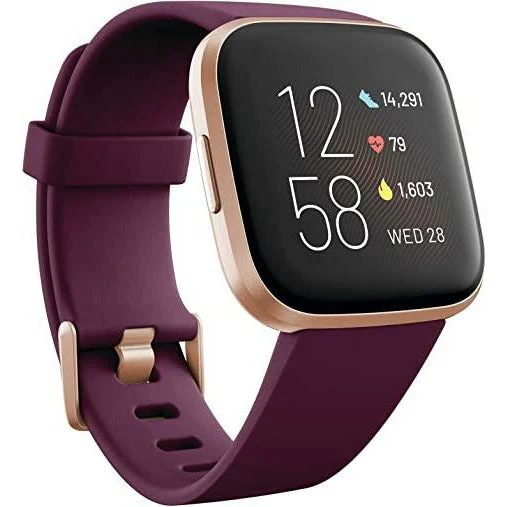 Fitbit Versa 2 FB507BKBK Health & Fitness Smartwatch (S & L Bands Included) - Image 13