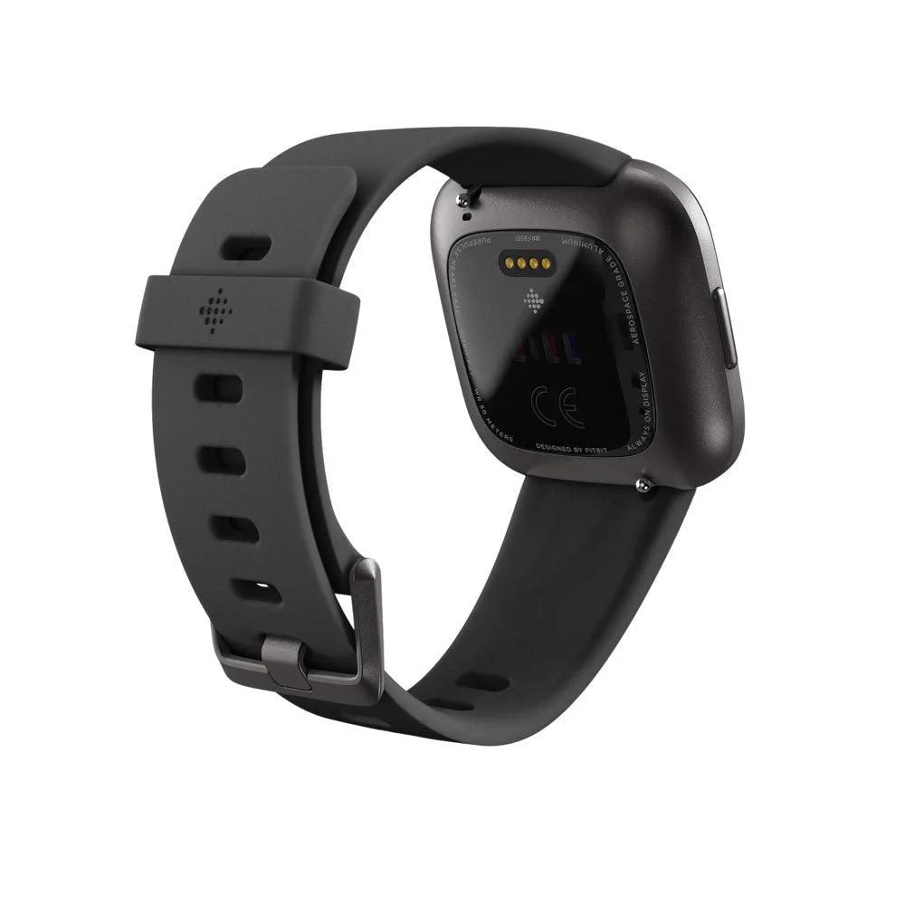 Fitbit Versa 2 FB507BKBK Health & Fitness Smartwatch (S & L Bands Included) - Image 3