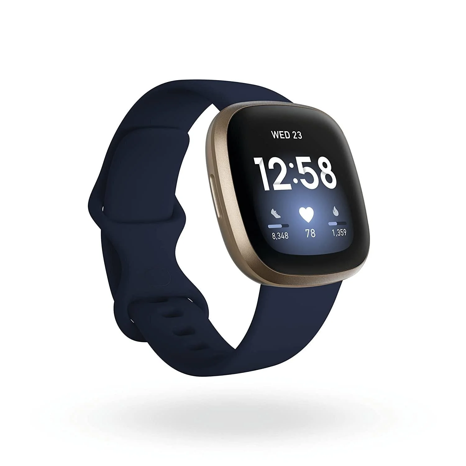 Fitbit Versa 3 Health & Fitness Smartwatch with GPS, 24/7 Heart Rate, Alexa Built-in, 6+ Days Battery, One Size (S & L Bands Included) - Image 6