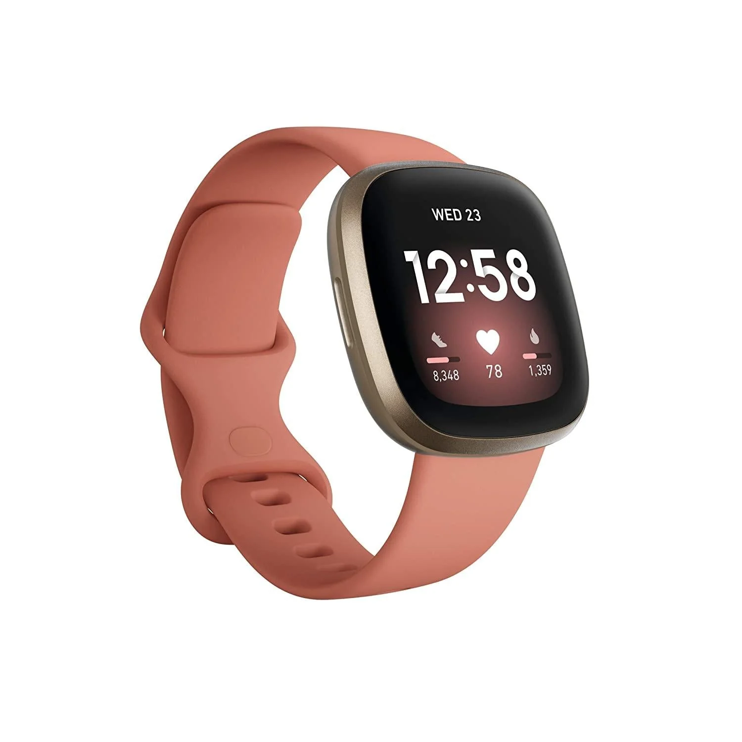 Fitbit Versa 3 Health & Fitness Smartwatch with GPS, 24/7 Heart Rate, Alexa Built-in, 6+ Days Battery, One Size (S & L Bands Included) - Image 7