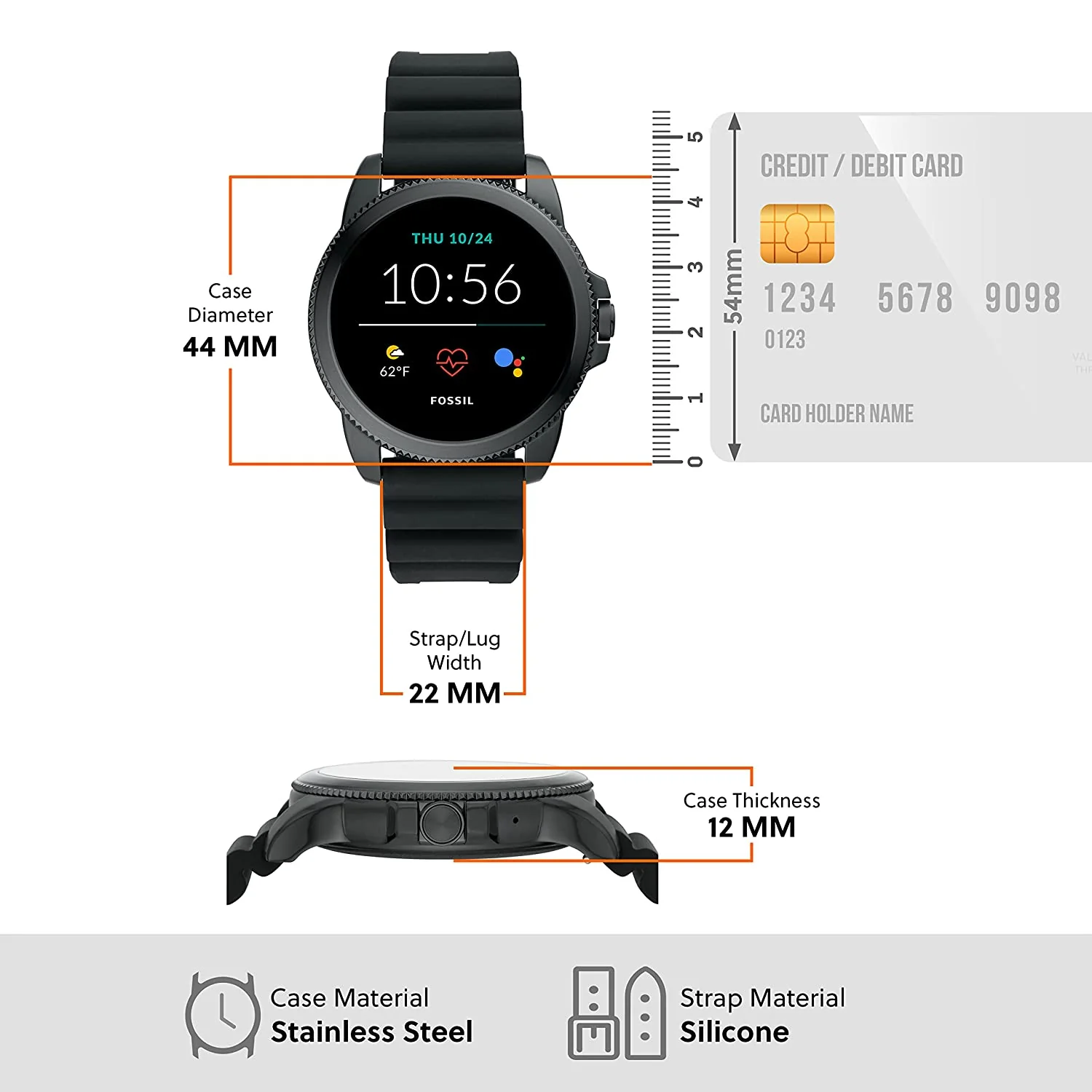 Fossil Gen 5E Smartwatch with AMOLED Screen - Image 7