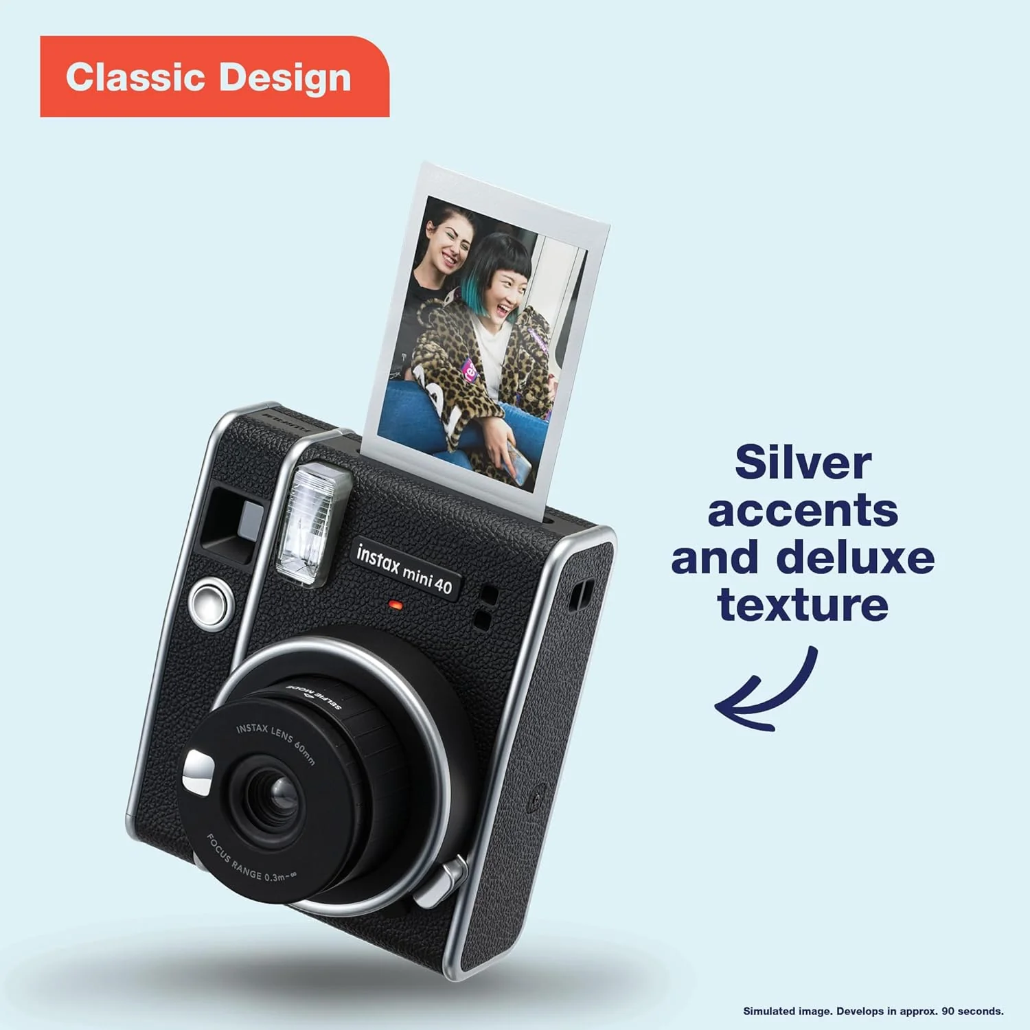 Fujifilm Instax Mini 40 Instant Camera - Image 4