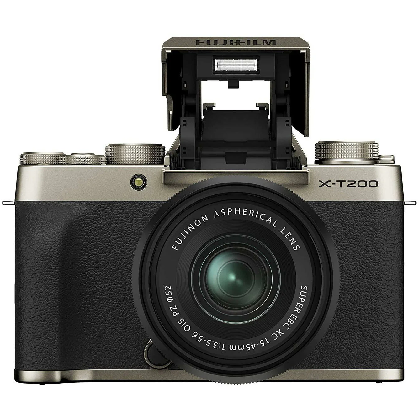 Fujifilm X-T200 24.2 MP Mirrorless Camera with XC 15-45 mm Lens (APS-C Sensor, Electronic Viewfinder, Vari-Angle LCD Touchscreen, Face/Eye AF, 4K Video Vlogging, Film Simulations) - Black/Silver - Image 10