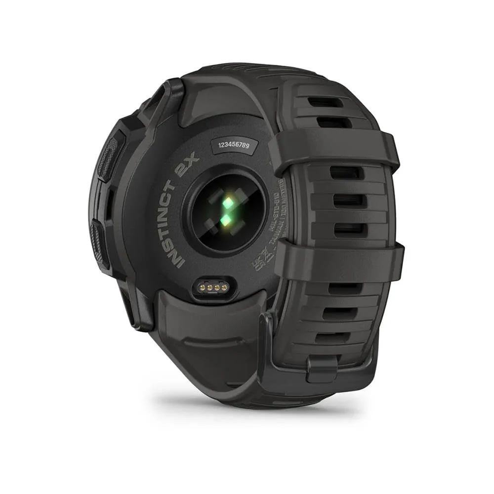 Garmin Instinct 2X Solar, Large Rugged GPS Smartwatch, Built-in Sports Apps and Health Monitoring, Solar Charging and Ultratough Design Features, Graphite - Image 5