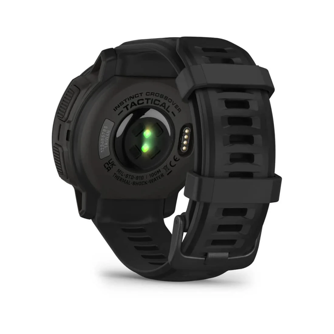 Garmin Instinct Crossover Solar - Tactical Edition, Rugged Hybrid Smartwatch with Solar Charging Capabilities, Tactical-Specific Features, Analog Hands and Digital Display, Black - Image 4