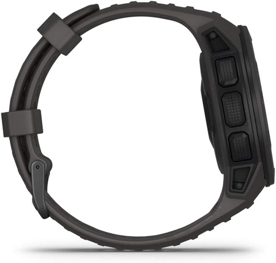 Garmin Instinct, Rugged Outdoor Watch with GPS, Features Glonass and Galileo, Heart Rate Monitoring and 3-Axis Compass, Graphite - Image 6