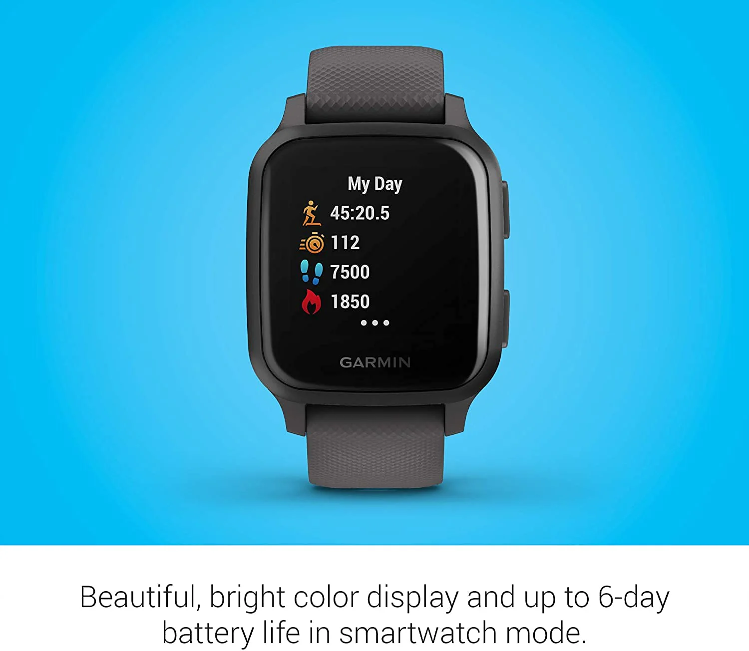 Garmin Venu SQ, GPS smartwatch with Bright Touchscreen Display - Image 4