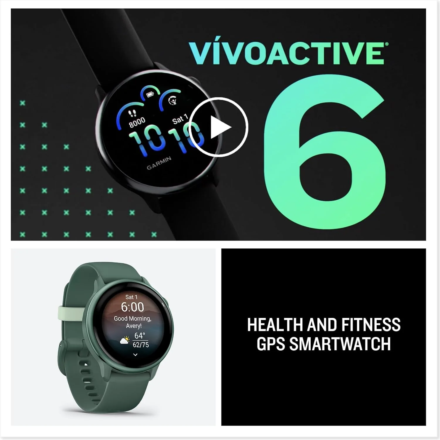 Garmin vívoactive® 6, Health and Fitness GPS Smartwatch, AMOLED Display, Up to 11 Days of Battery - Image 5