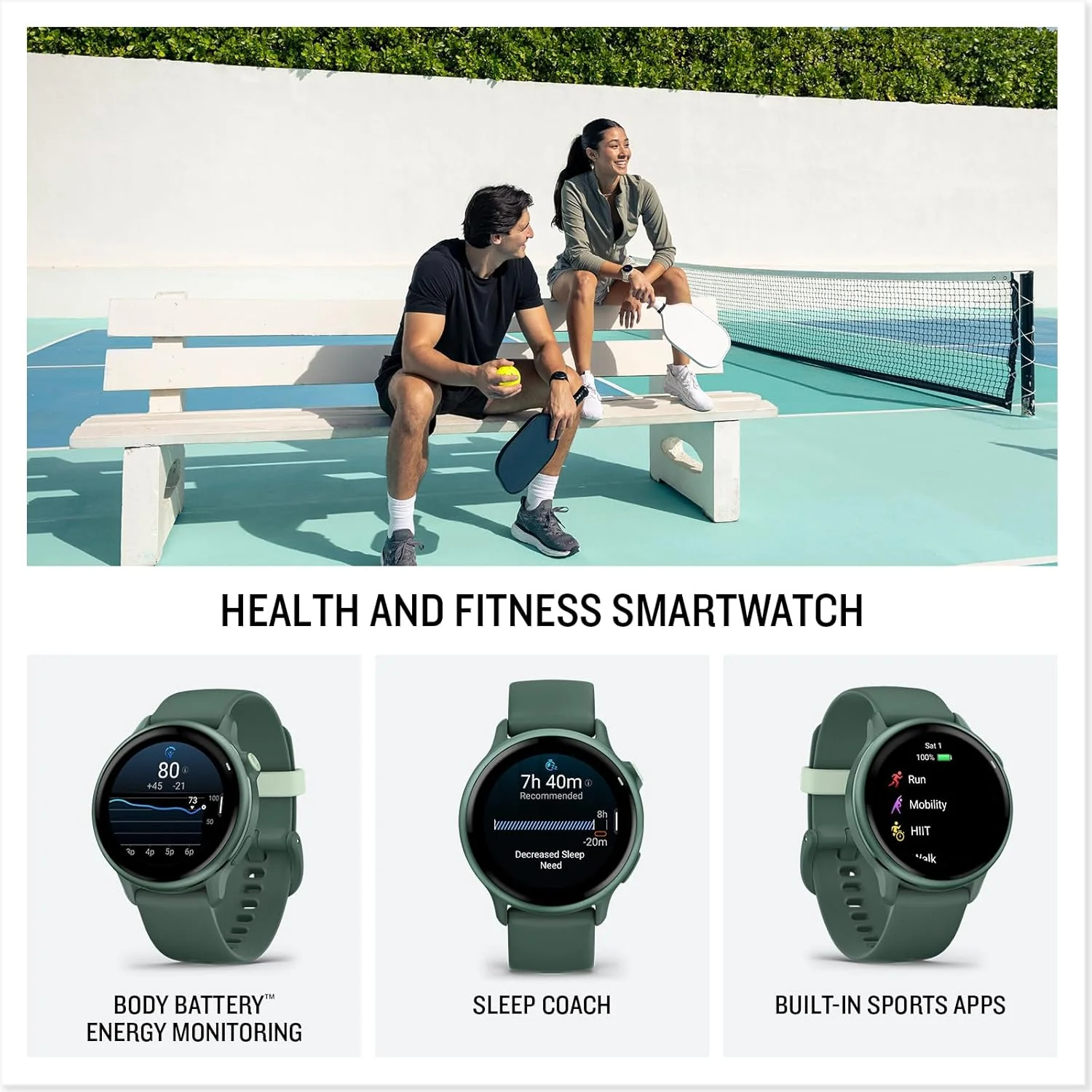 Garmin vívoactive® 6, Health and Fitness GPS Smartwatch, AMOLED Display, Up to 11 Days of Battery - Image 6