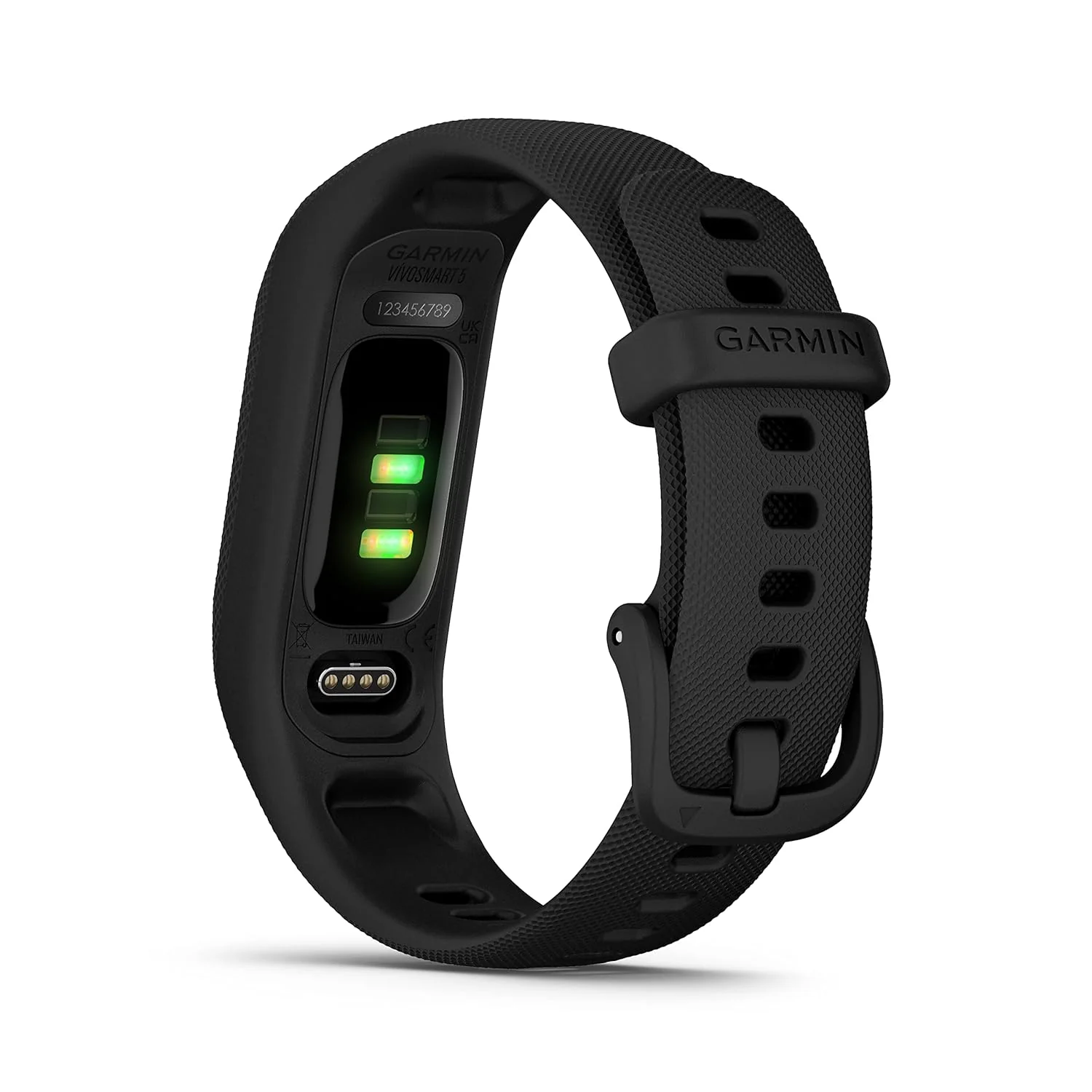 Garmin Vivosmart 5 with OLED Display, Health and Fitness Tracker,SPO2 and 24/7 Heart Rate, Battery Upto 7 Days, Advance Sleep Monitoring and Stress Tracking, 5ATM Water Rating - Black with Large Band - Image 4