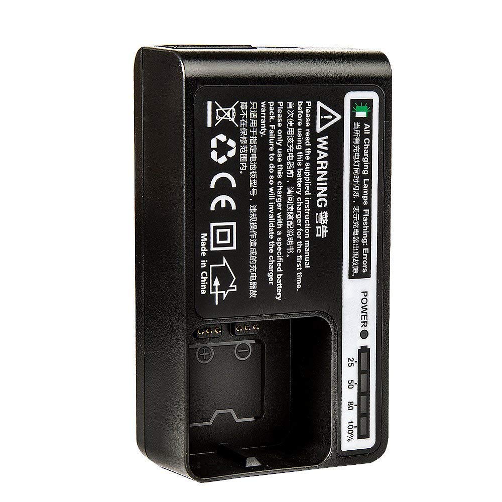 GODOX C29 Li-ion Battery Charger 16.8V 1.1A with Power Cable for Godox AD200 - Image 3