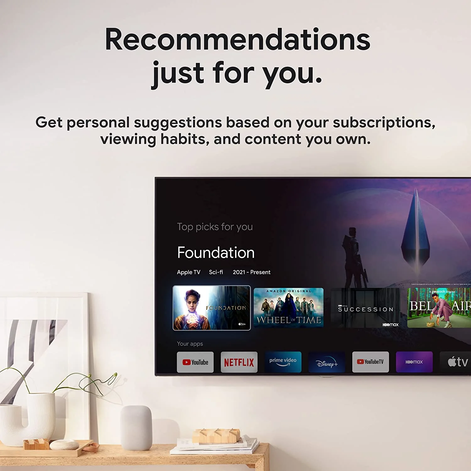 Google Chromecast with TV Media Streaming Device (White) - Image 8