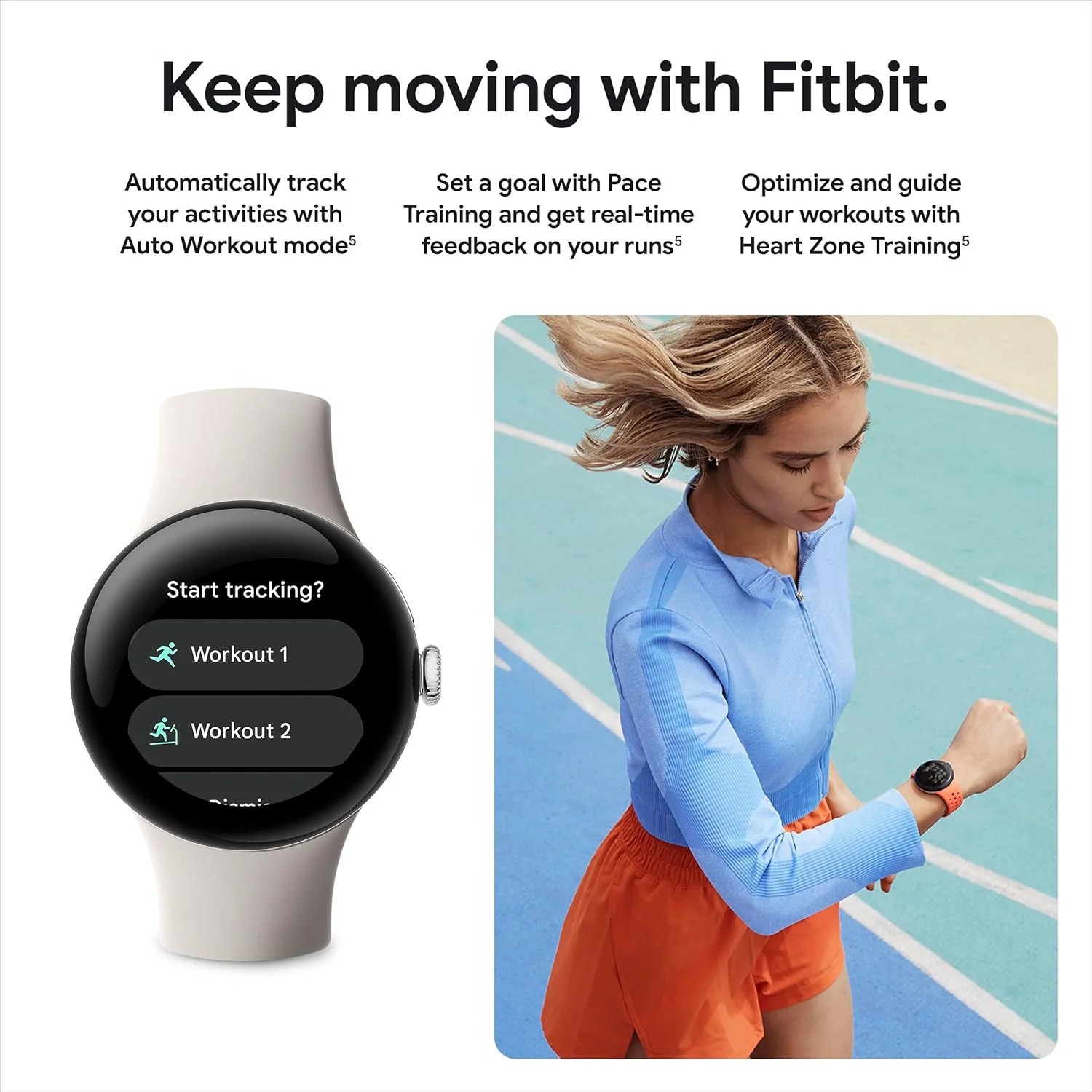 Google Pixel Watch 2 with the Best of Fitbit and Google - Heart Rate Tracking, Stress Management, Safety Features - Android Smartwatch - Image 9