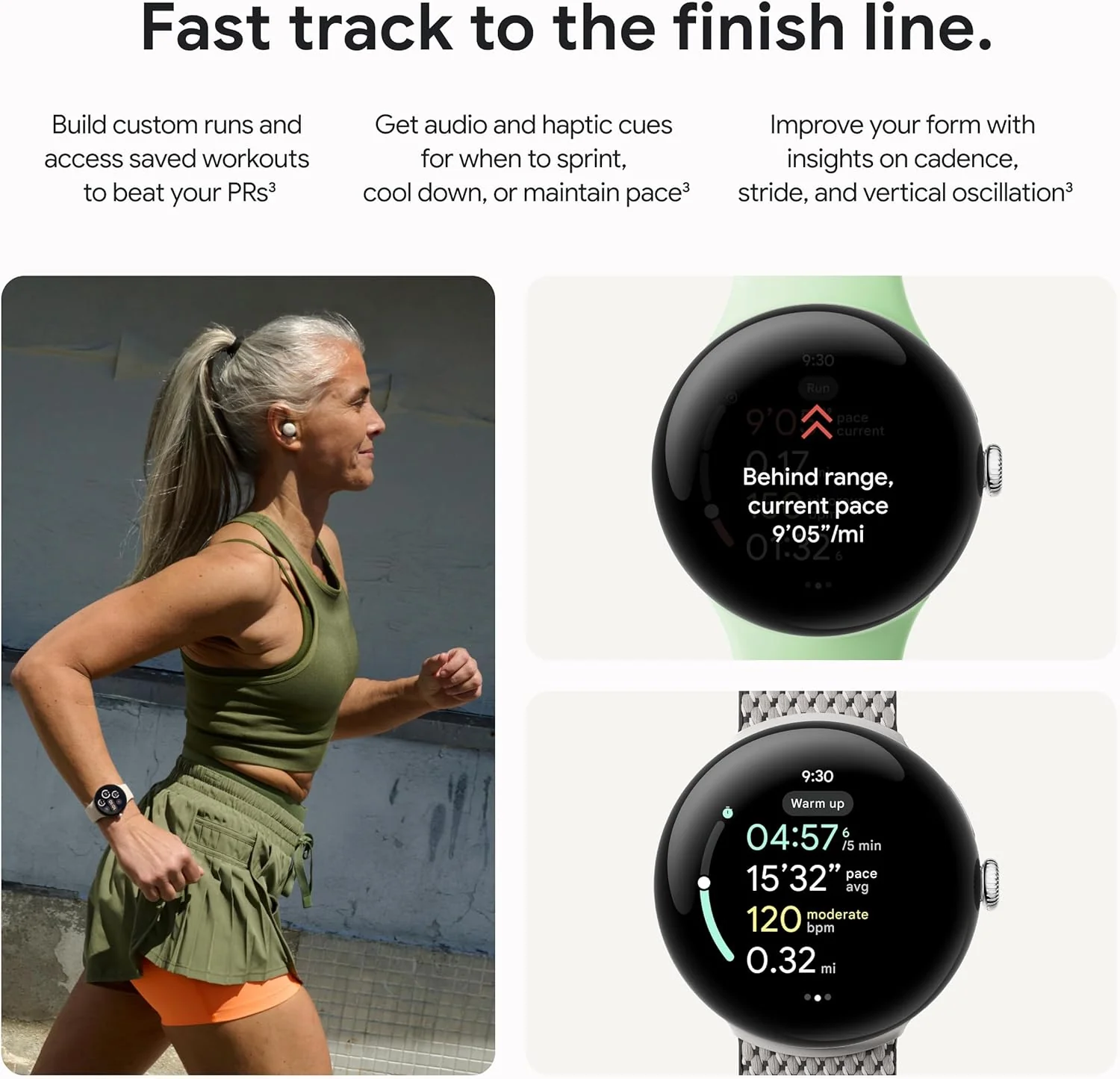 Google Pixel Watch 3 (41mm) 2024 Model - Android Smartwatch, Heart Rate Tracking, Fitbit Advanced Running, Fitness Insights, 24-Hour Battery - Matte Black Aluminum Case - Obsidian Band - Wi-Fi - Image 4