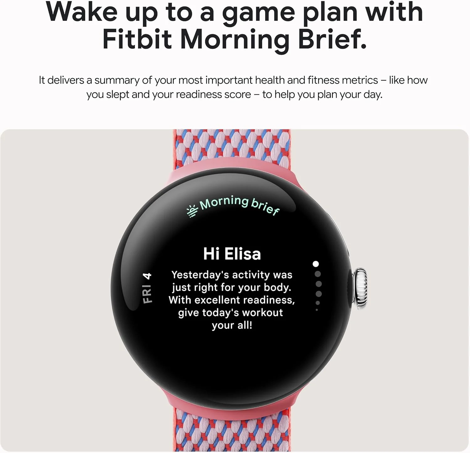 Google Pixel Watch 3 (41mm) 2024 Model - Android Smartwatch, Heart Rate Tracking, Fitbit Advanced Running, Fitness Insights, 24-Hour Battery - Matte Black Aluminum Case - Obsidian Band - Wi-Fi - Image 7