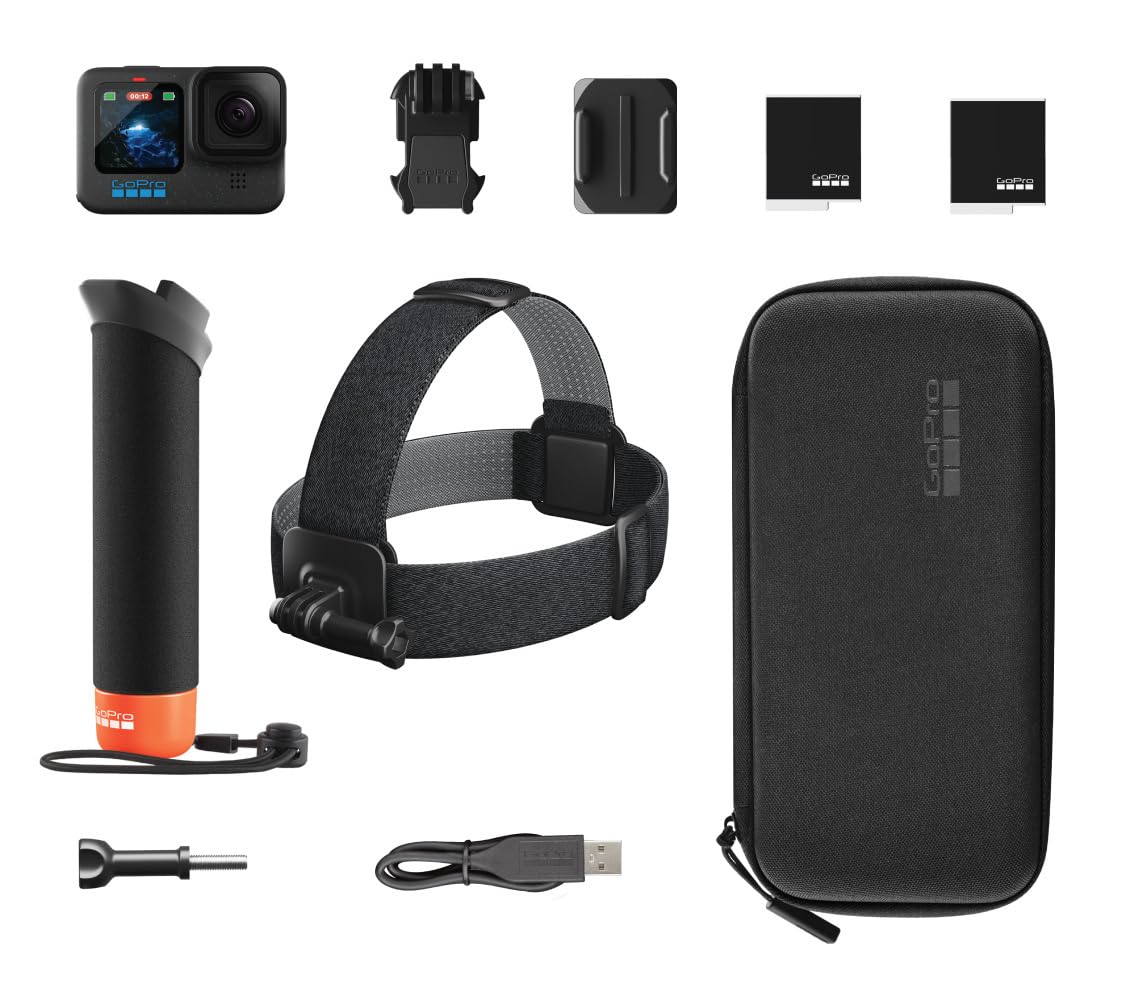 GoPro HERO12 Waterproof Action Camera with Front & Rear LCD Screens, 5.3K60 Ultra HD Video, HyperSmooth 6.0 + AutoBoost, Live Streaming with Enduro Battery (1-Yr International + 1-Yr India Warranty) - Image 10