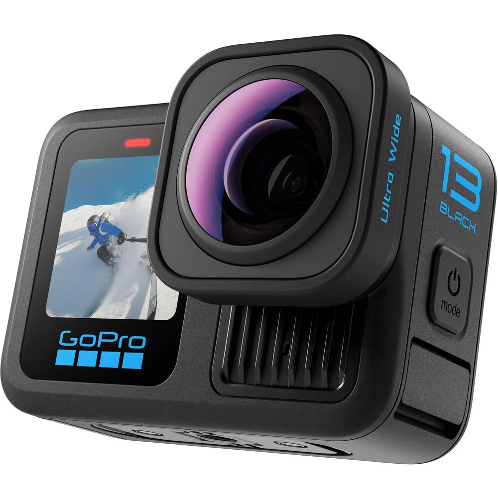 GoPro HERO13 Black Ultra Wide Edition - Waterproof Action Camera with 5.3K60 Video, 27MP Photo, Boosted 177-degree FOV + Compatability with HB-Series Lenses - Image 3