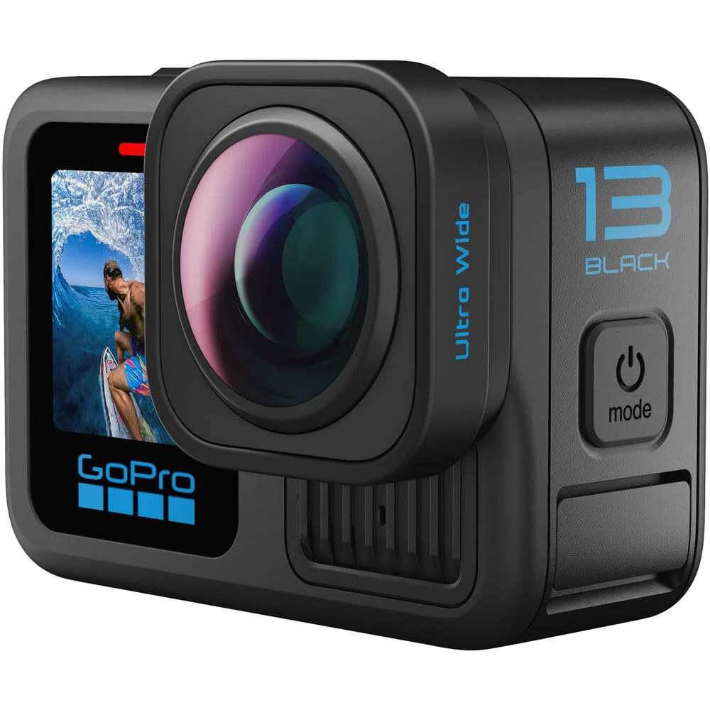 GoPro HERO13 Black Ultra Wide Edition - Waterproof Action Camera with 5.3K60 Video, 27MP Photo, Boosted 177-degree FOV + Compatability with HB-Series Lenses - Image 4