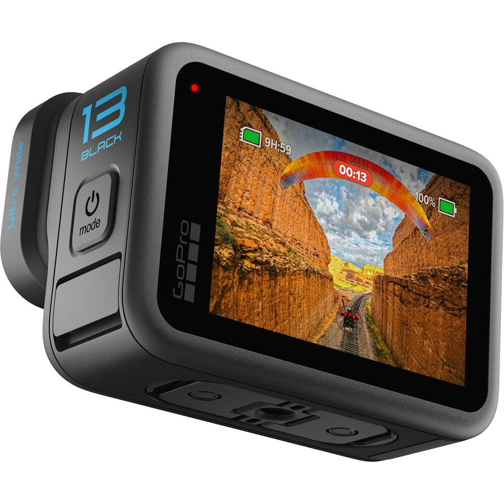 GoPro HERO13 Black Ultra Wide Edition - Waterproof Action Camera with 5.3K60 Video, 27MP Photo, Boosted 177-degree FOV + Compatability with HB-Series Lenses - Image 5