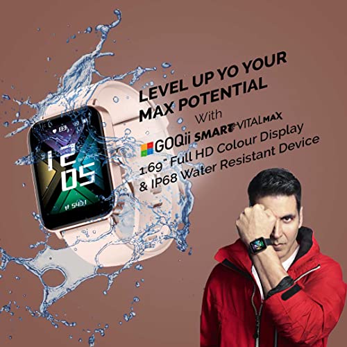 GOQii Insure+ 5 lakhs Health Insurance with Smart Vital Max (Pink) and 3 Months Personal Coaching - Image 7