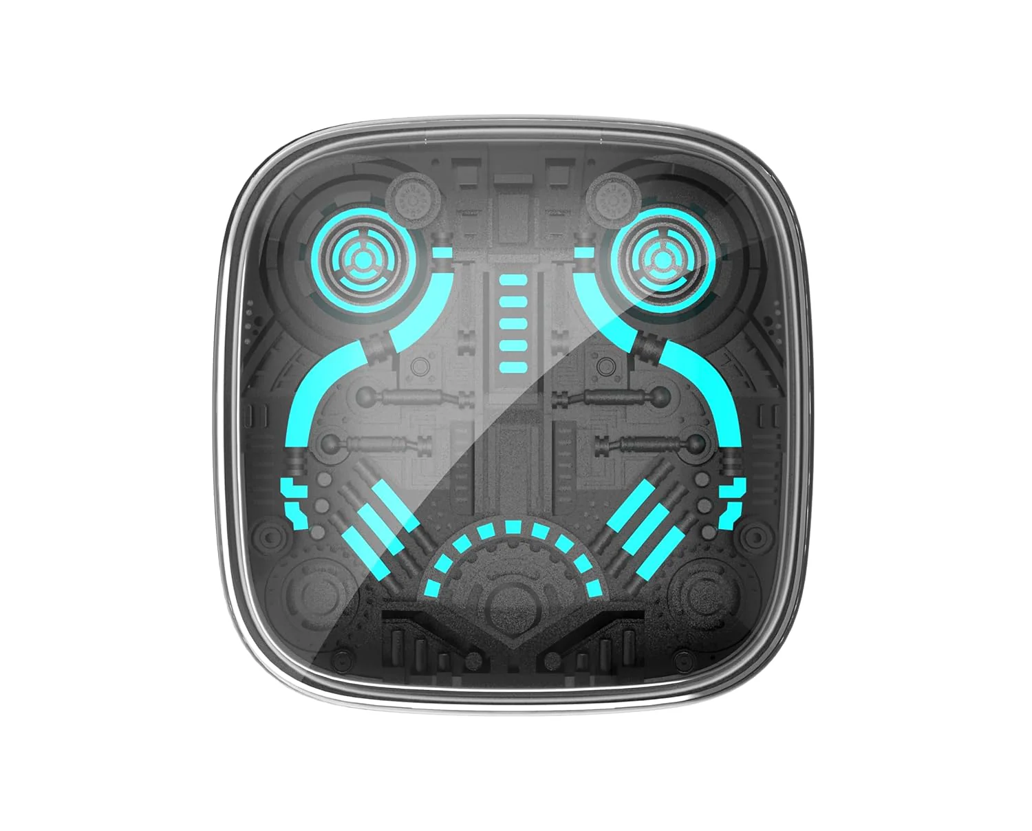 GROOVES Alpha Newly Launched-Gaming Tws Up To 80H Playtime - In Ear Dual Mode With 45Db Low Latency, Bt 5.3,Abs-Enc-, 13Mm Driver, 400 Mah Battery With Jaguar Mechanical Rgb- C-Type Charge (Black)