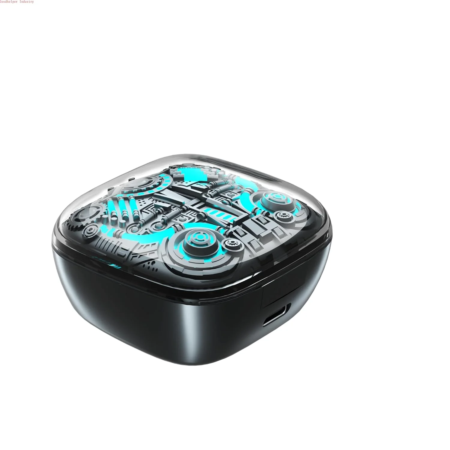 GROOVES Alpha Newly Launched-Gaming Tws Up To 80H Playtime - In Ear Dual Mode With 45Db Low Latency, Bt 5.3,Abs-Enc-, 13Mm Driver, 400 Mah Battery With Jaguar Mechanical Rgb- C-Type Charge (Black) - Image 4