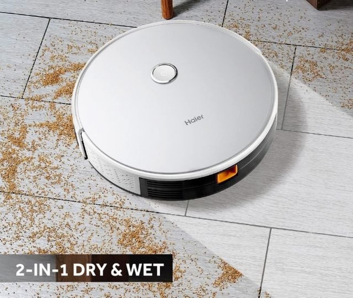 Haier Robot Vacuum Cleaner with Wet Mopping (Robot Only Without Accessories/Box) (Spare Part) - Image 5