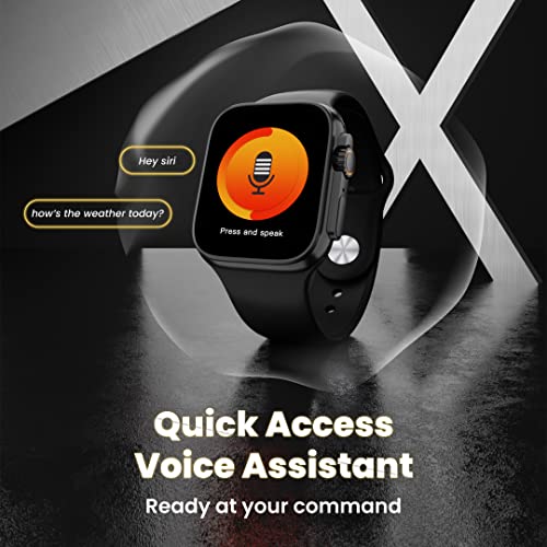 HAMMER Pulse X 1.83" Display Smart Watch with Bluetooth Calling, Voice Assistant & 60+ Sports Modes, SpO2, Heart Rate Tracking (Black) - Image 6