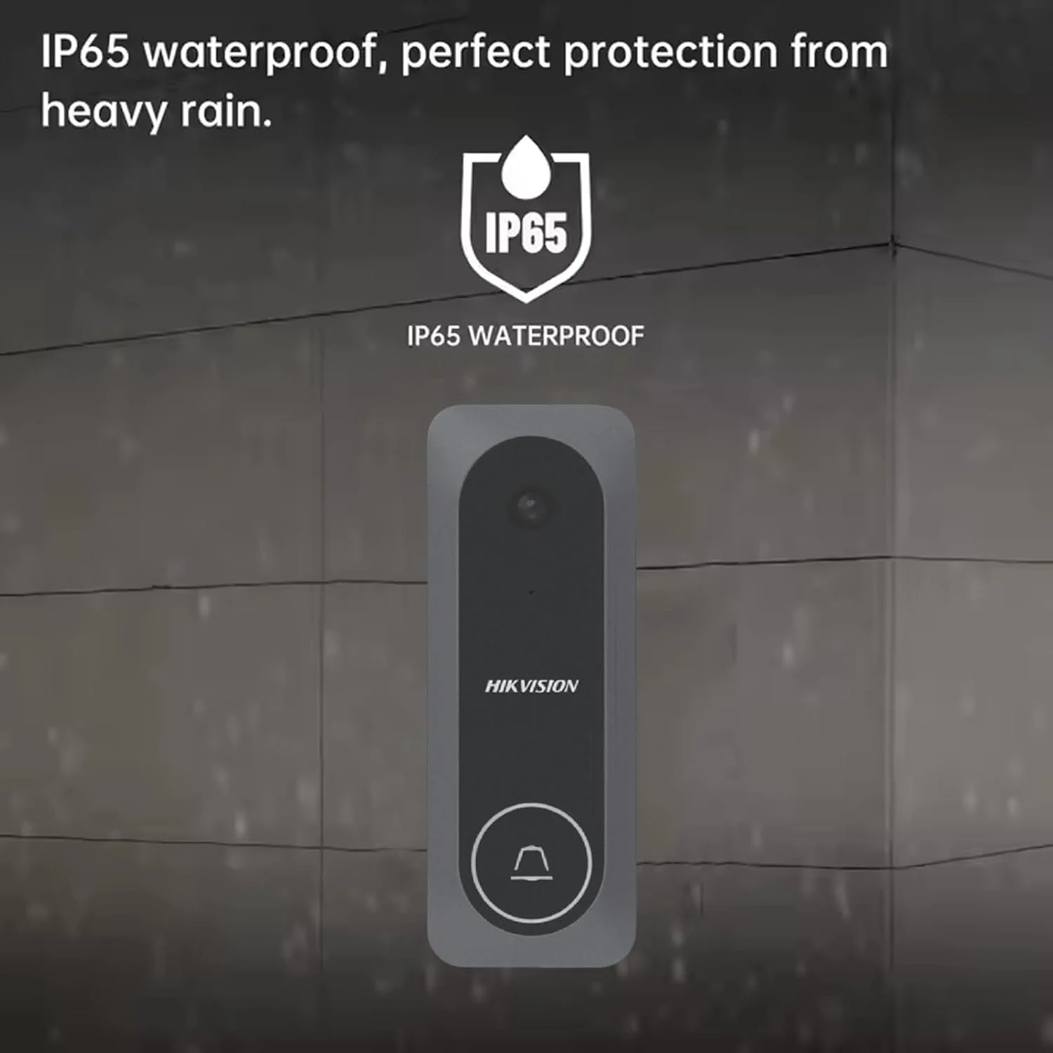 HIKVISION DS-KIS205T Wired Video Door Phone Kit | 7-Inch Indoor Monitor | HD Outdoor Doorbell Camera | Built-in Mic & Speaker | Noise Reduction | Night Vision | One-Touch Unlock Function - Image 5