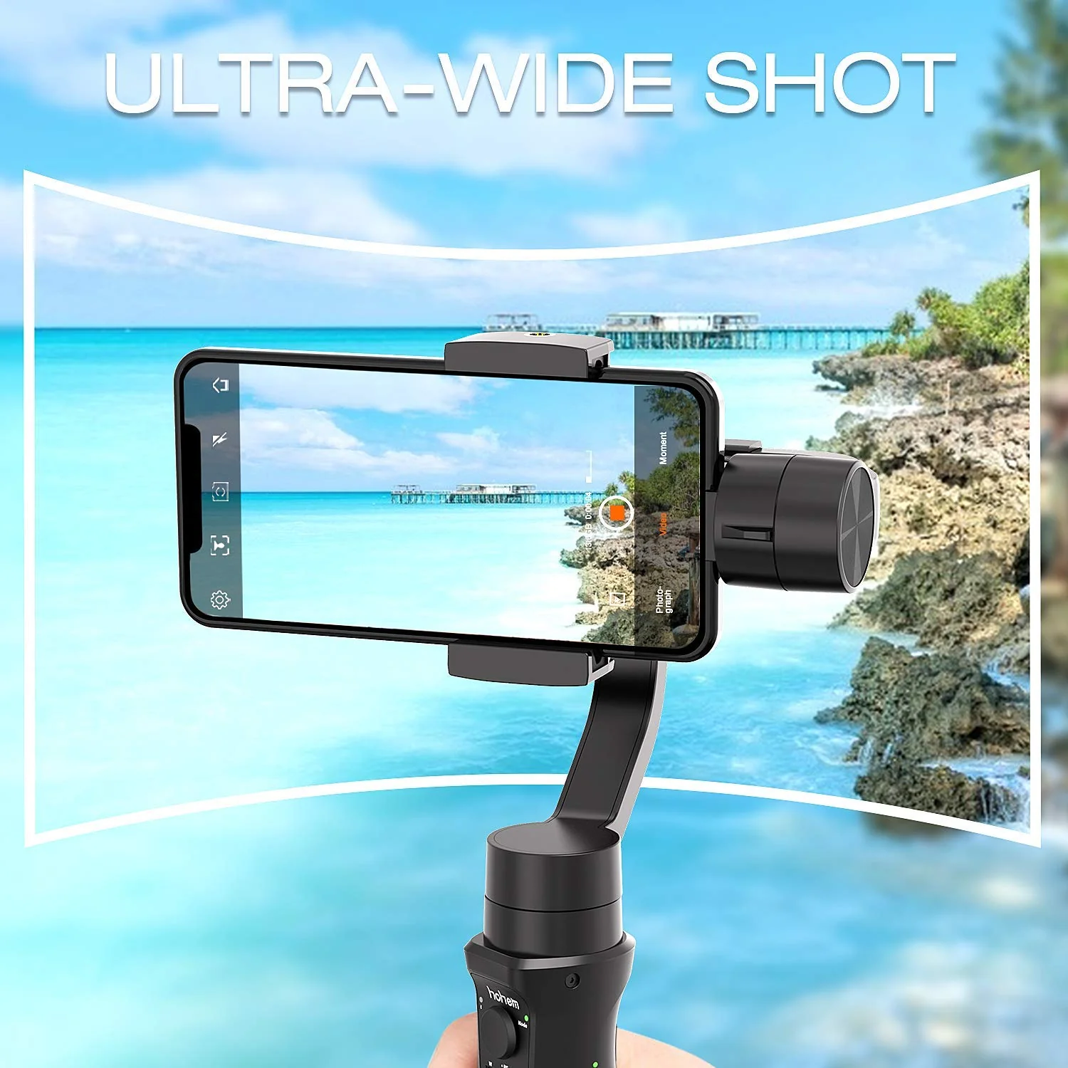 hohem iSteady Mobile Plus 3 Axis Handheld Smartphone Gimbal Stabilizer - Image 8