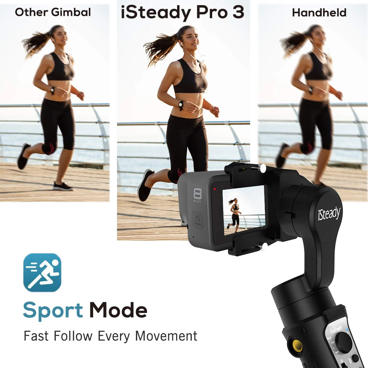 Hohem iSteady PRO 3 3-Axis Handheld Gimbal Stabilizer - Image 3