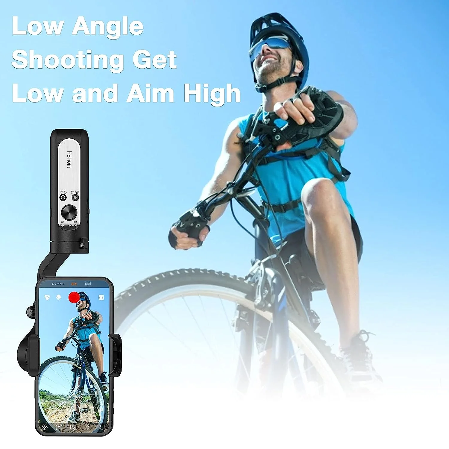 Hohem iSteady X2 3-Axis Gimbal Stabilizer for Smartphone - Handheld Phone Gimbal - Image 3
