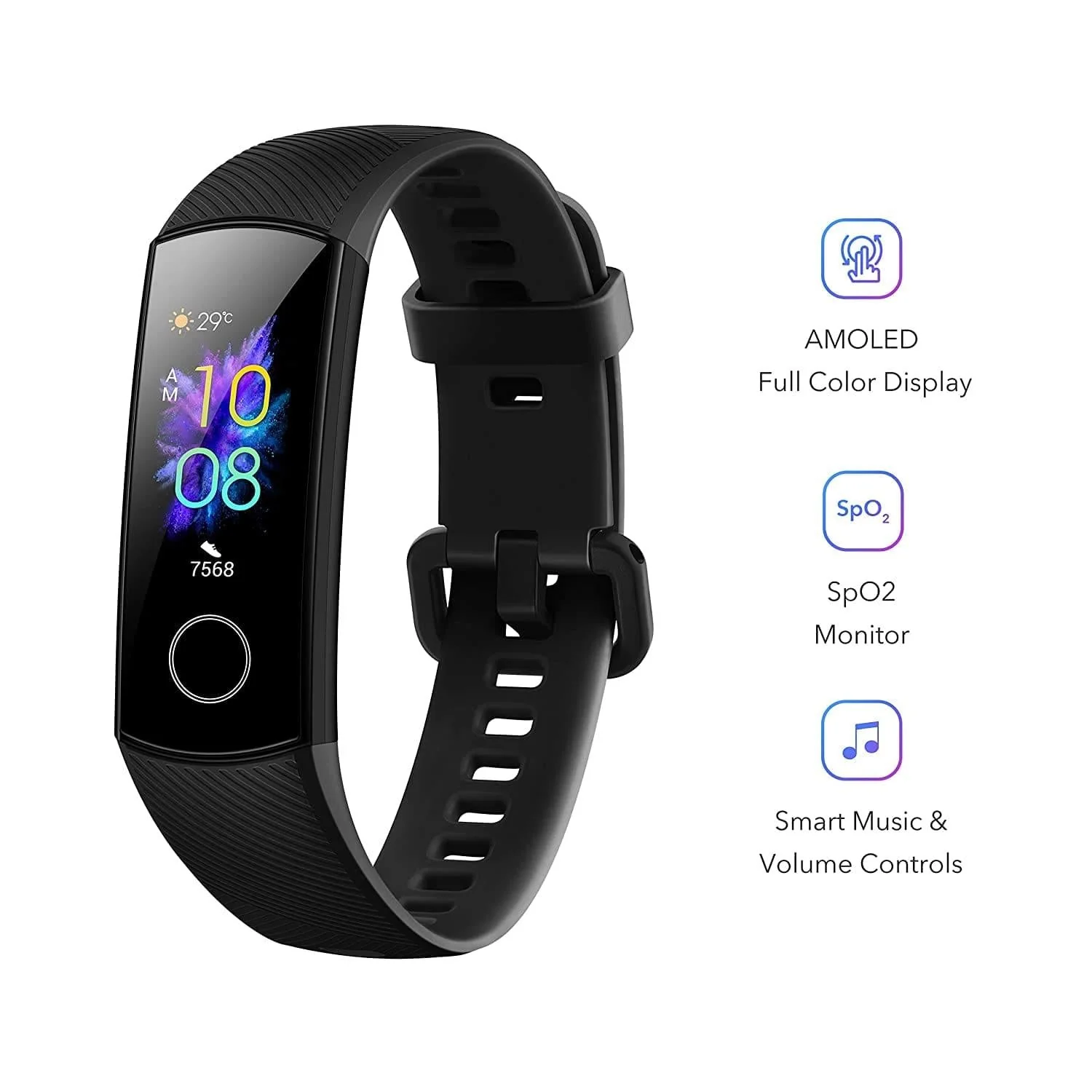HONOR Band 5 - Waterproof Full Color AMOLED Touchscreen, SpO2 (Blood Oxygen) Monitor - Image 4